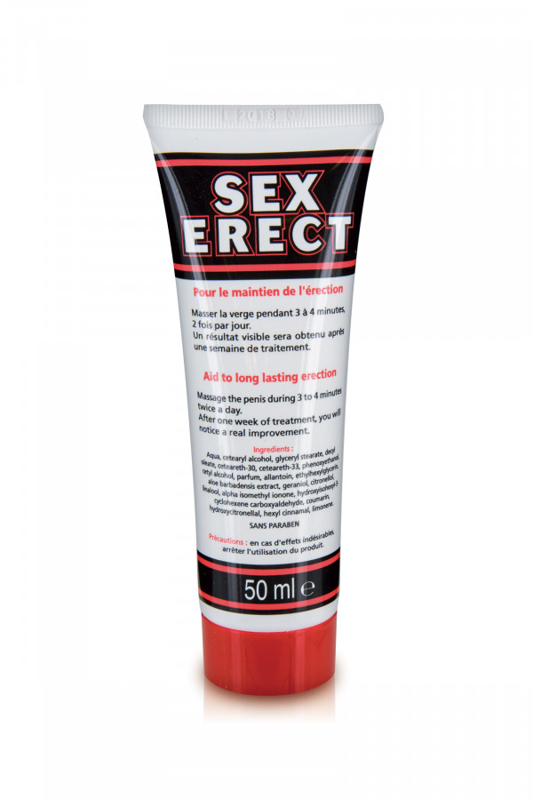 Crème stimulante homme Sex Erect 50ml