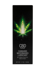 Lubrifiant à base d'eau CBD Infused 50ml