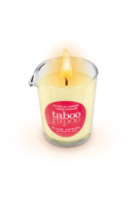 Bougie de massage pour femme Taboo Plaisir Charnel