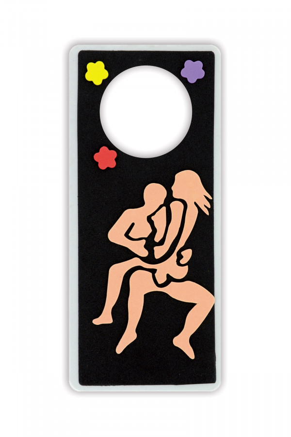 Accroche-porte Position de la Pie - Cadeau Humour Sexy