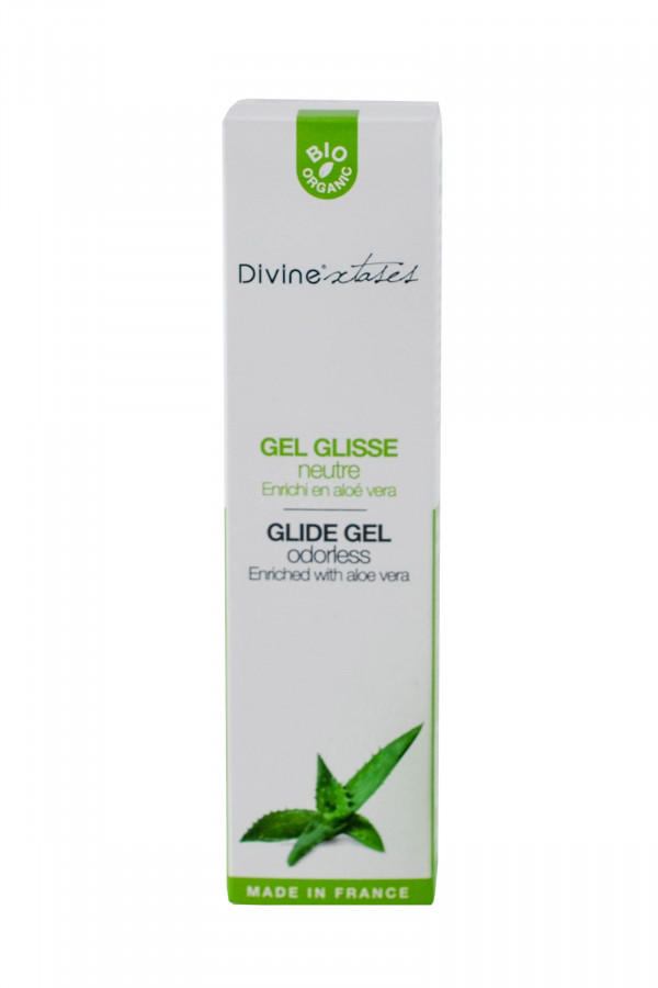 Gel glisse neutre bio Divinextases aloe vera 100ml