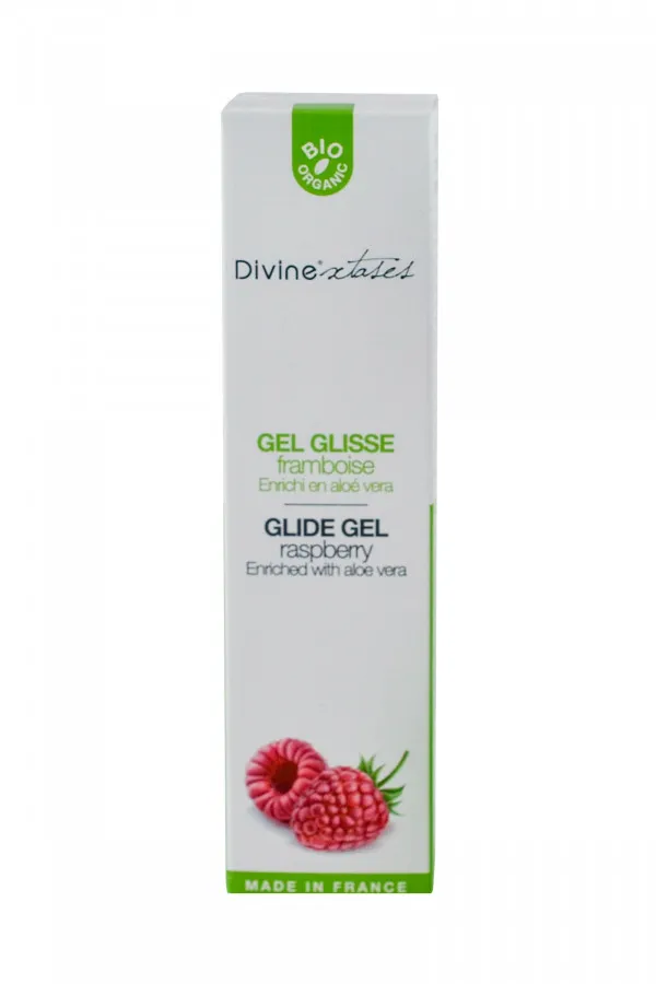 Lubrifiant framboise bio comestible haute qualité