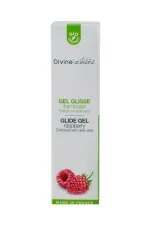 Gel glisse bio Divinextases framboise 100ml