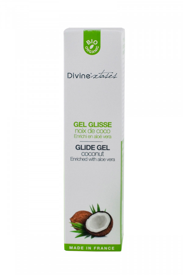 Gel glisse bio Divinextases noix de coco 100ml