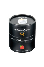 Bougie de massage fraise 80ml