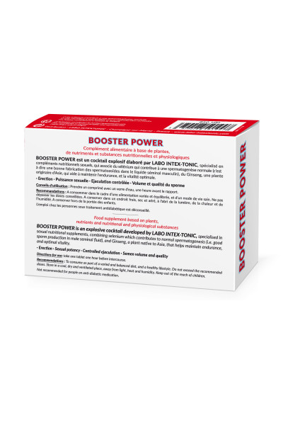 Booster sexuel 4 en 1 Booster Power 30 comprimés 