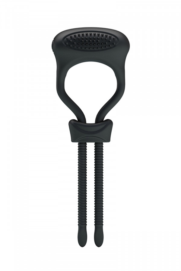 Curitis, cockring vibrant en silicone avec serrage réglable