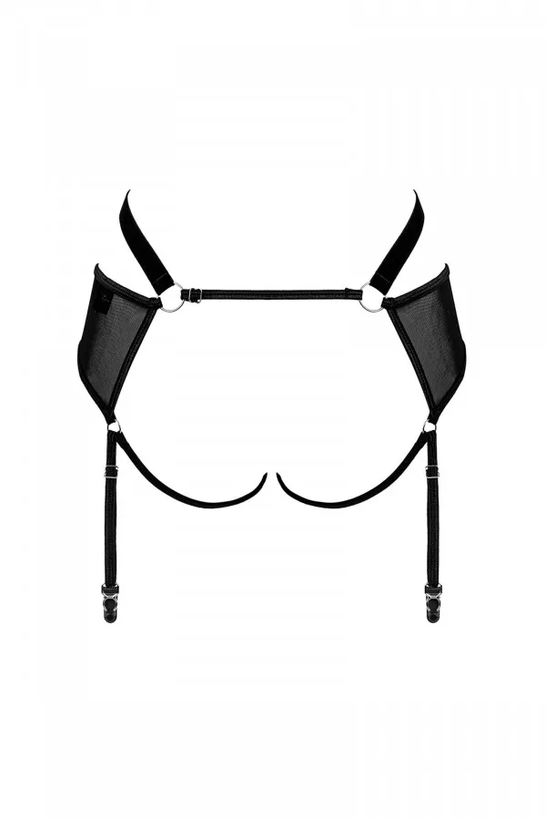 Porte-Jarretelles culotte ouverte Allunes - Obsessive