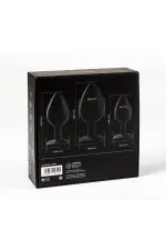 Coffret de 3 plugs anal Yranus Séries Titans
