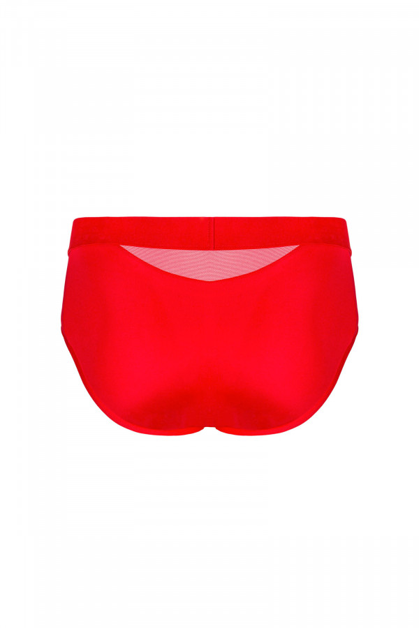 Slip homme Boldero noir de Obsessive