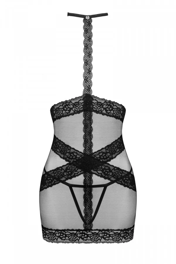 Nuisette et string Lacrisia de Obsessive