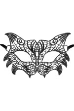 Loup rétro en dentelle brodée