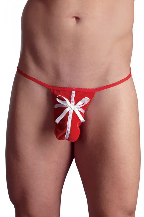 String Homme Cadeau en Velours et Satin - Concorde Love