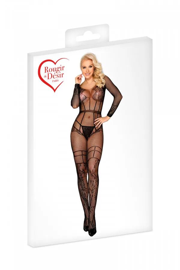 Combinaison transparente en dentelle de Rougir de Désir