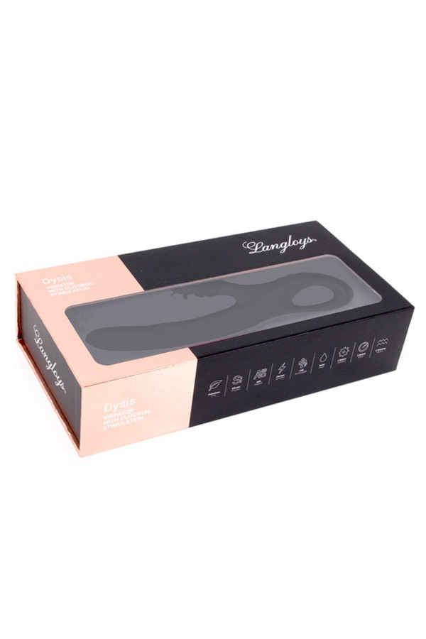 Dysis, vibromasseur rabbit avec langues rotatives