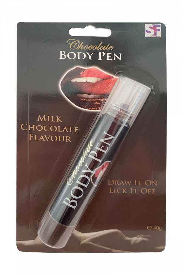 Stylo de peinture corporelle au chocolat