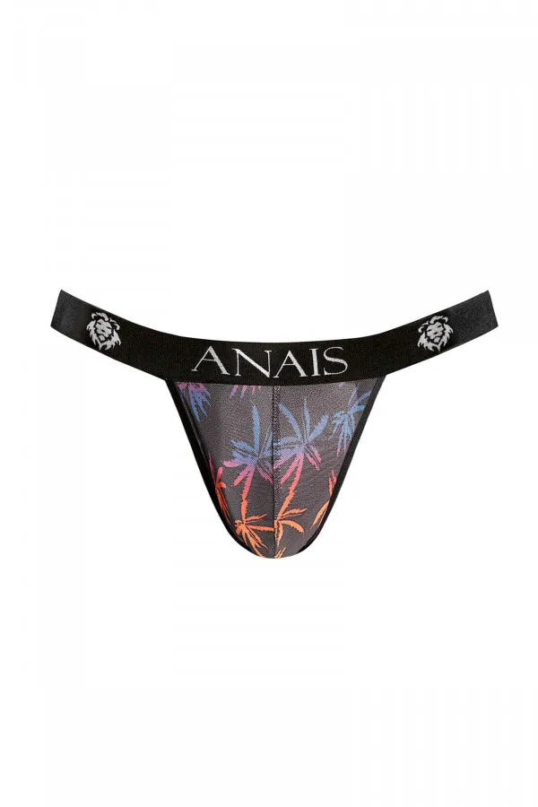 Jockstrap Chill en tissu transparent à motif palmiers de Anaïs for Men