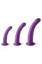 Lot de 3 godes pour harnais universel