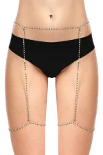 Porte-jarretelles jarretières doré