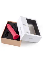 Virgite R15, gode réaliste vibrant télécommandé 18,5cm