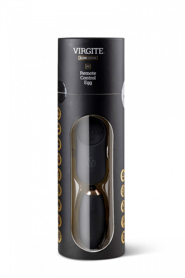 Remote Control Egg G3, œuf vibrant Black Edition