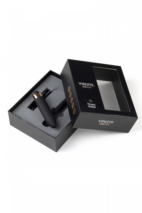 Power Bullet V3, mini vibromasseur Black Edition