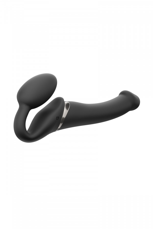 Strap On Me le gode ceinture sans ceinture vibrant noir taille M