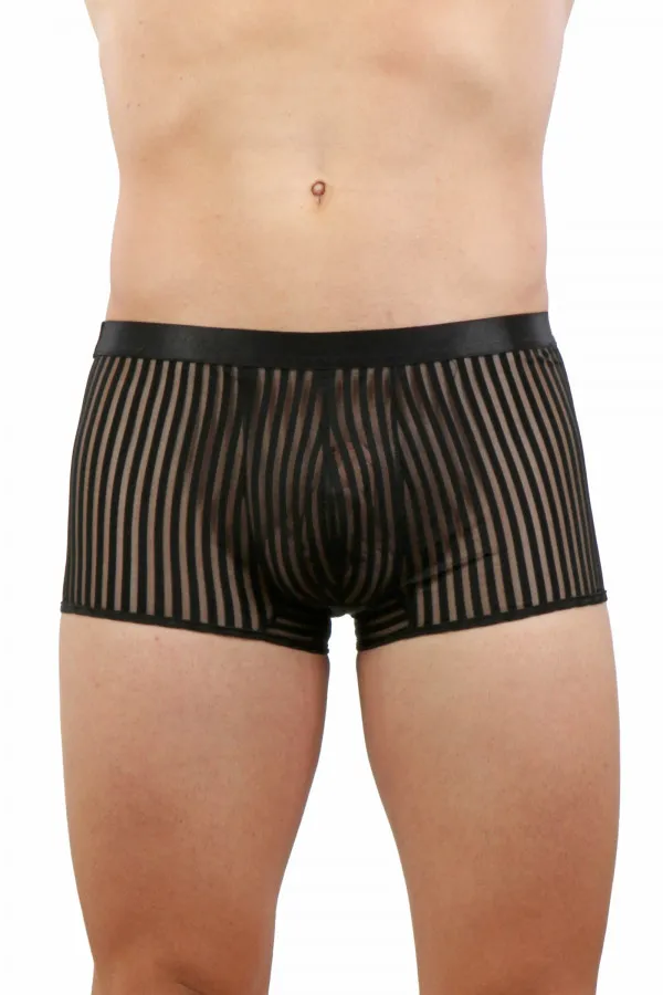 Boxer transparent à rayures de la marque Soisbelle