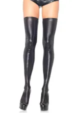 Bas en Wetlook brillant