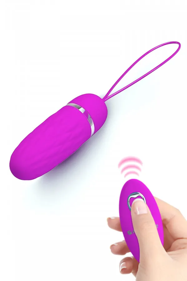 Oeuf Vibrant Télécommandé Sans Fil - Plaisir Discret & Puissant