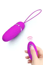 Dawn, œuf vibrant à télécommande sans fil contour texturé