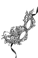 Masque souple en dentelle brodée