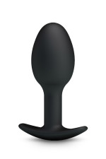 Plug anal en silicone avec bille oscillante