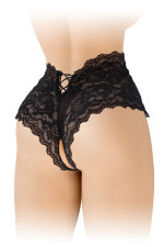 Boxer ouvert en dentelle Julia