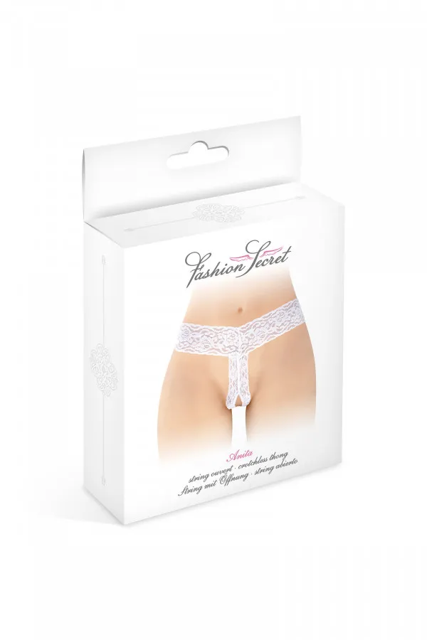 String Ouvert en Dentelle Anita - Concorde Love Boutique