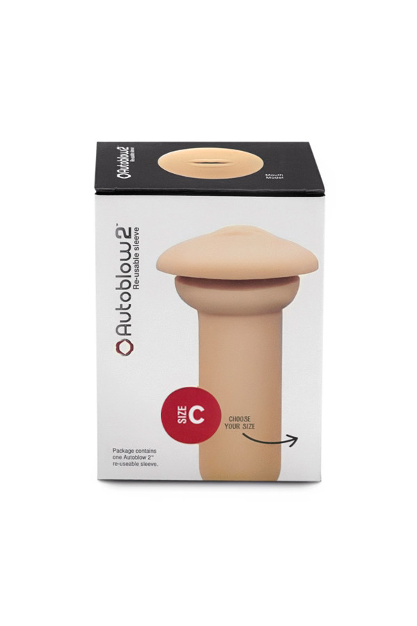 Gaine Bouche Réaliste pour Autoblow - Accessoires Sextoys