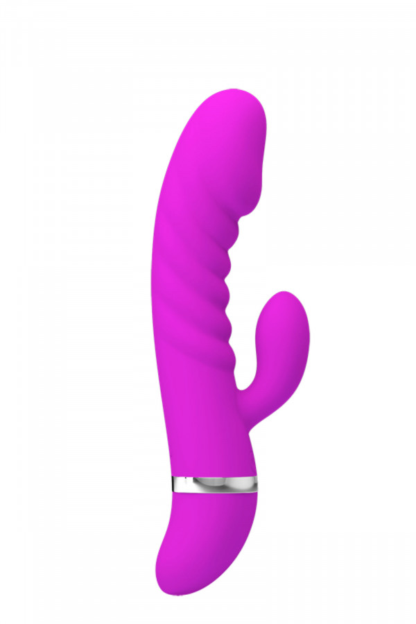 Vibromasseur rabbit : Sextoys 7 vitesses Pretty Love