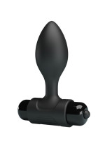 Plug anal vibrant en silicone