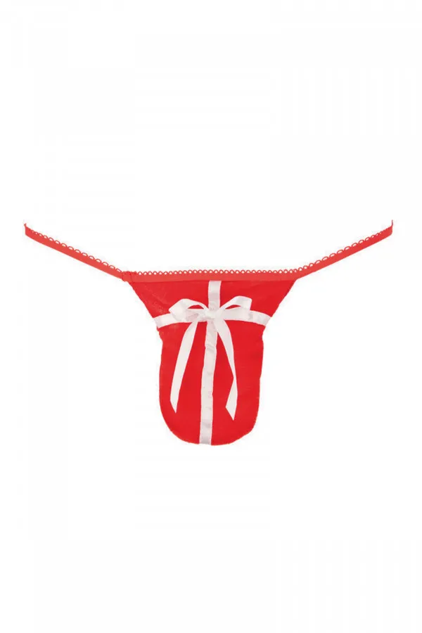 String Homme Cadeau en Velours et Satin - Concorde Love