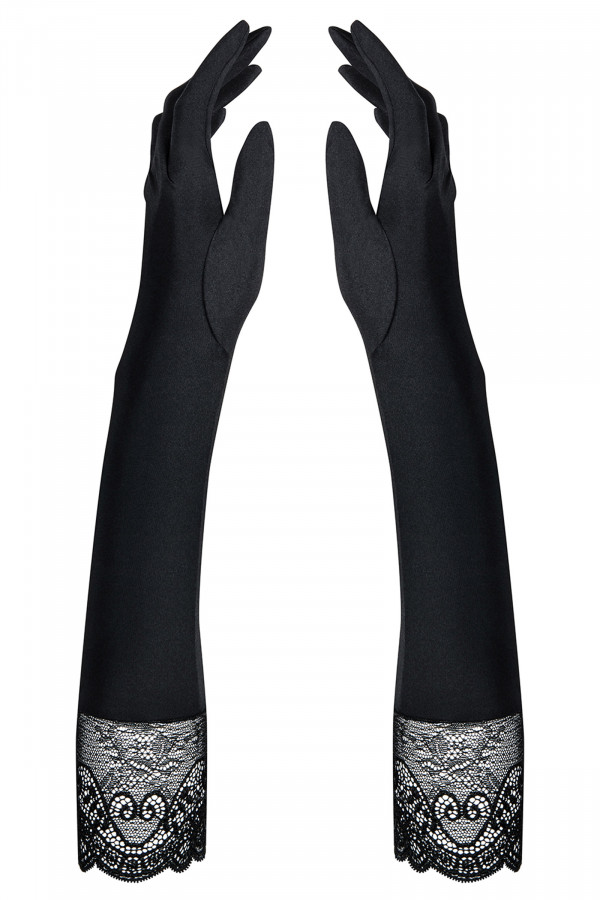 Gants longs en fine dentelle Miamor