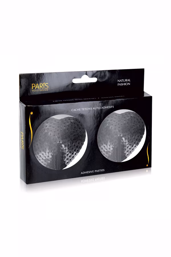 Cache-tétons cœur et pompons - Accessoires sexy Concorde Love