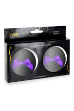 Cache-tétons burlesques avec noeuds