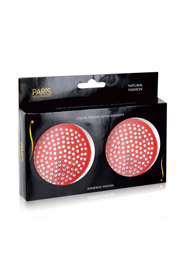 Cache-tétons burlesques à strass - Concorde Love