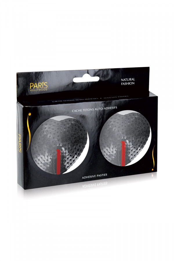 Cache-tétons cœur et pompons - Séduction et élégance