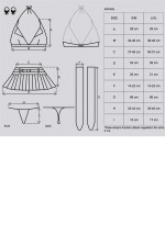 Tenue d'écolière sexy 5 pièces