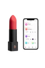 Lovense Exomoon, mini vibromasseur rouge à lèvres connecté