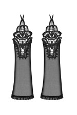Mitaines avec broderie Luiza