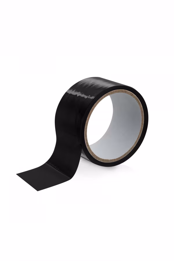 Bondage : tape noir pvc
