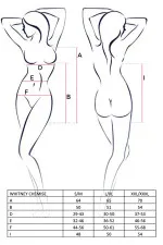 Nuisette broderie Whitney et string