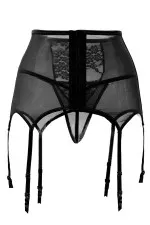 Serre-taille jarretelles avec string